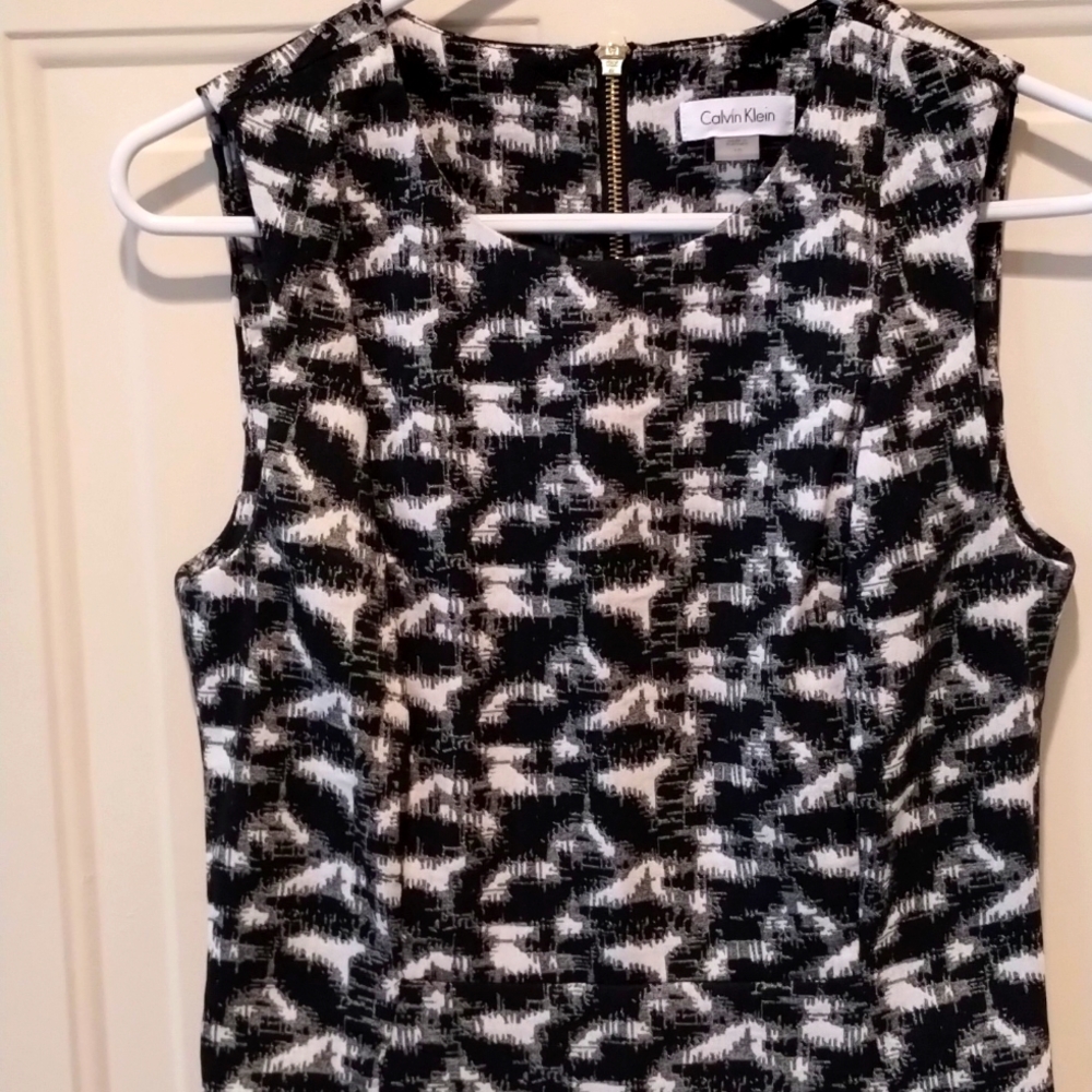 Calvin Klein sleeveless dress